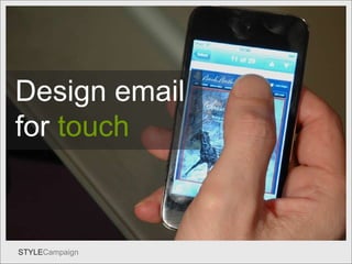 Touch Design email for   touch 