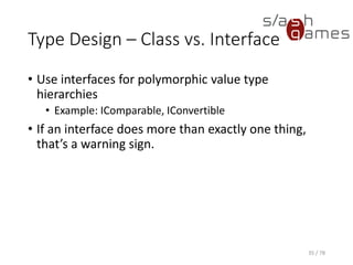 Style & Design Principles 01 - Code Style & Structure | PDF