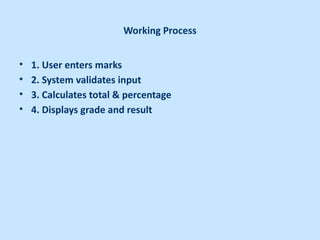 Student Marksheet System Using Web Technologies: HTML, CSS & JavaScript ...