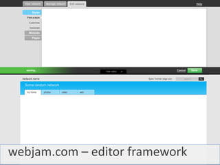 webjam.com – editor framework<br />