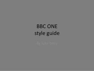 Style guide 