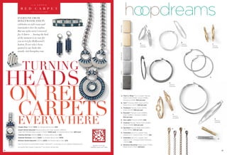 ho
opdreams

Vosges Ring (91D16) $150. As Hostess Bonus Item $35.

Galant Stretch Bracelet Montana Blue with Clear accents (91D02);
Clear with Montana Blue accents (91D01) $250 each. As Hostess Bonus Item $60 each.

D
options
available

A. That's a Wrap™ Cut Crystals, Pierced,
Matte Gold (23190); Silver (23188);
Hematite (23189) $52 per pair.
B. Twix™ Pierced, Matte Gold (22170);
Matte Silver (22171) $28 per pair.
C. Trendcast Pierced, Gold (20145);
Silver (2C146) $26 per pair.
D. Roundel™ Pierced, Gold (20856);
Silver (20857); Hematite (22867)
$32 per pair.

F
options
available

G
options
available

E. City Lights Pierced (24169) $28.
F. Knotical Pierced, Matte Gold (23289);
Silver (23288) $34 per pair.
G. Top Notch Pierced, Matte Gold (23215);
Silver (21140) $36 per pair.

H

J

H. Extenders Set of 2, Lobster Claw,
adjusts to 3", Gold & Silver (7C717) $16.

Tuileries Earrings (91D09) $125. As Hostess Bonus Item $25.
Athénée Necklace (91D12) $450. As Hostess Bonus Item $100.

J. Extenders Set of 2, Lobster Claw,
adjusts to 3", Antique Gold & Hematite
(70719) $16.

Montrer Stretch Bracelet (91D04) $300. As Hostess Bonus Item $70.

92

Silver

HEADS
ON RED
CARPETS
EVERYWHERE
lia sophia Red Carpet Collection™ not shown actual size.

C
options
available

E

Hematite

TURNING

See the entire lia sophia Red Carpet Collection™, Concorde, on our website liasophia.com.

B
options
available

A
options
available

Matte Silver

Gold

Matte Gold

EVERYONE FROM
HOLLYWOOD AND TV
celebrities to style icons and
tastemakers love lia sophia.
But our styles aren’t reserved
for A-listers — having the look
of the moment is as easy for
you as it is for Hollywood’s
hottest. To see who’s been
spotted in our looks this
month, visit liasophia.com.

tag here to see our
“celebrity sizzle reel” video

K

K. Necklace Shortener Matte Gold (71706);
Matte Silver (71707) $18 each.
93

 