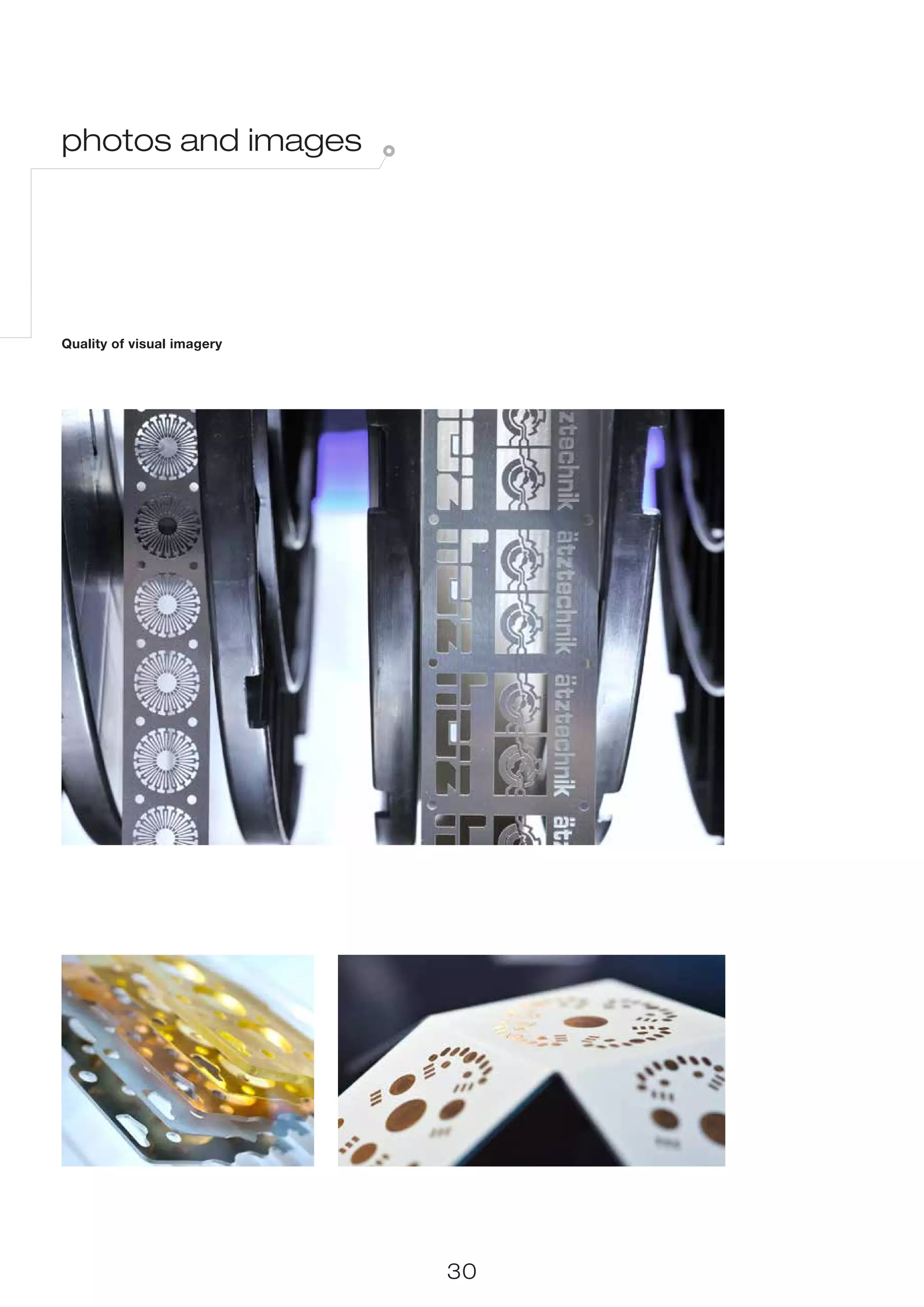 photos and images




Quality of visual imagery




                            30
 