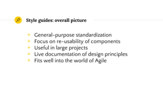 Style guides in drupal development workflows | PDF