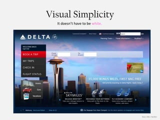 Visual Simplicity
  It doesn’t have to be white.




                                 Booz | Allen | Hamilton
 