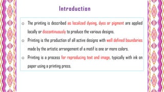 Style of transfer printing | PDF