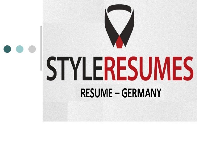 Resume Writing Services Germany