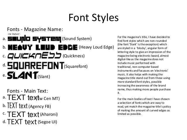 Style sheet