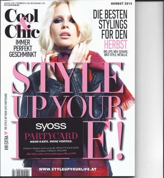 Style up your life oktober 2015 - RPM