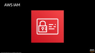 © 2019, Amazon Web Services, Inc. or its affiliates. All rights reserved.
AWS IAM
 