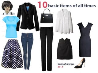 Styling  bài 4- Body Shapes- Giới thiệu 6 loại hình thể nữ