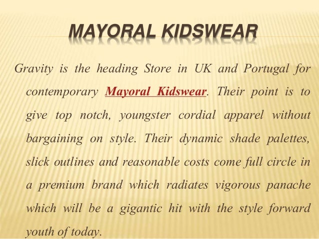 mayoral kidswear uk