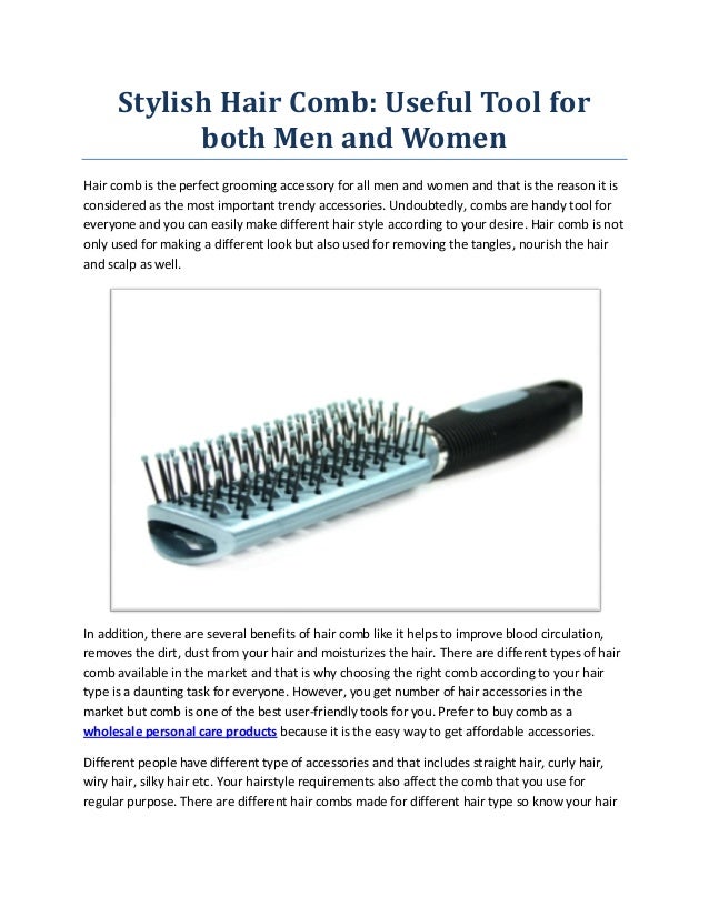 ladies hair combs