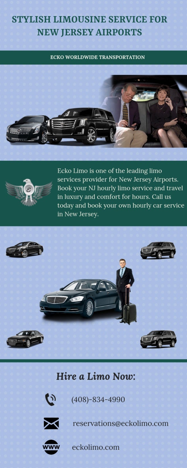 Stylish Limousine Service For New Jersey Airports