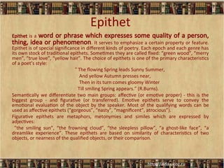 stylistic devices of the English language.ppt