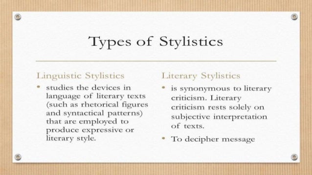linguistics and literary history essays in stylistics