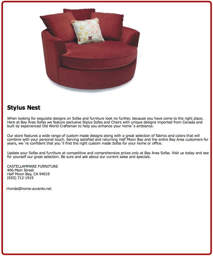 Stylus Nestmenlo Park Furniture Ca Sofas Bay Area 855 256 3227