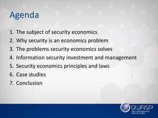 Vlad Styran - Cyber Security Economics 101