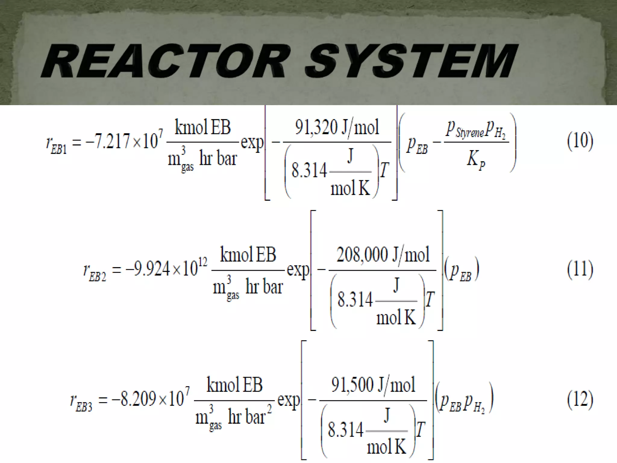 Styrene Production (G6)