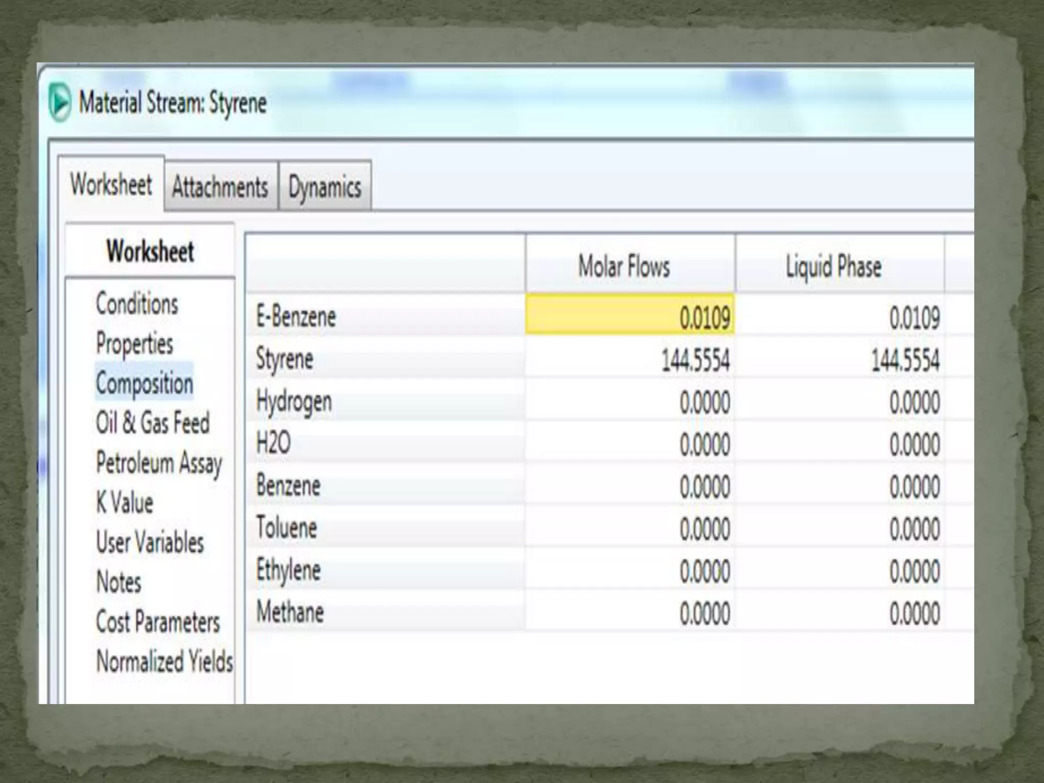 Styrene Production (G6)