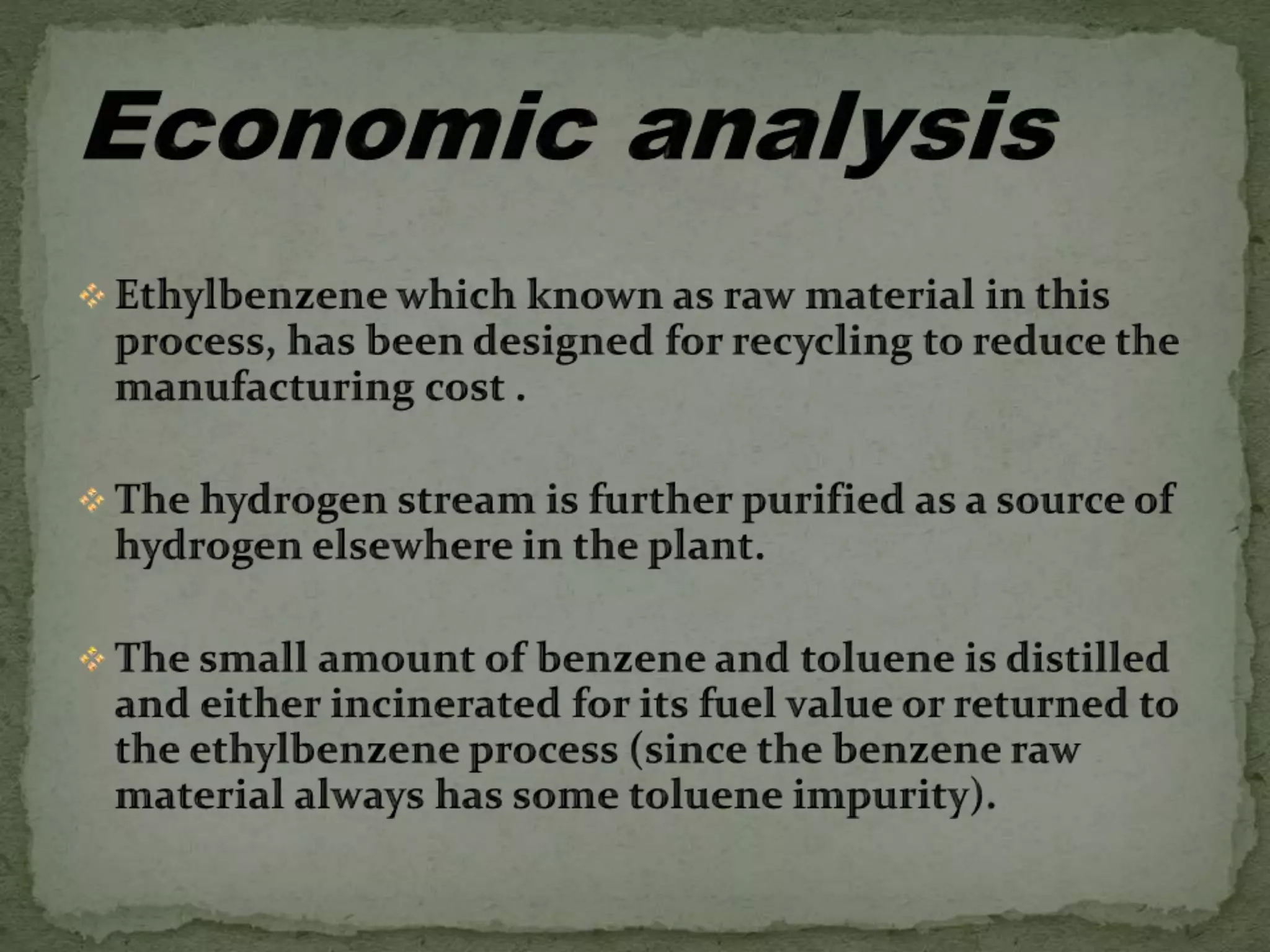 Styrene Production (G6)