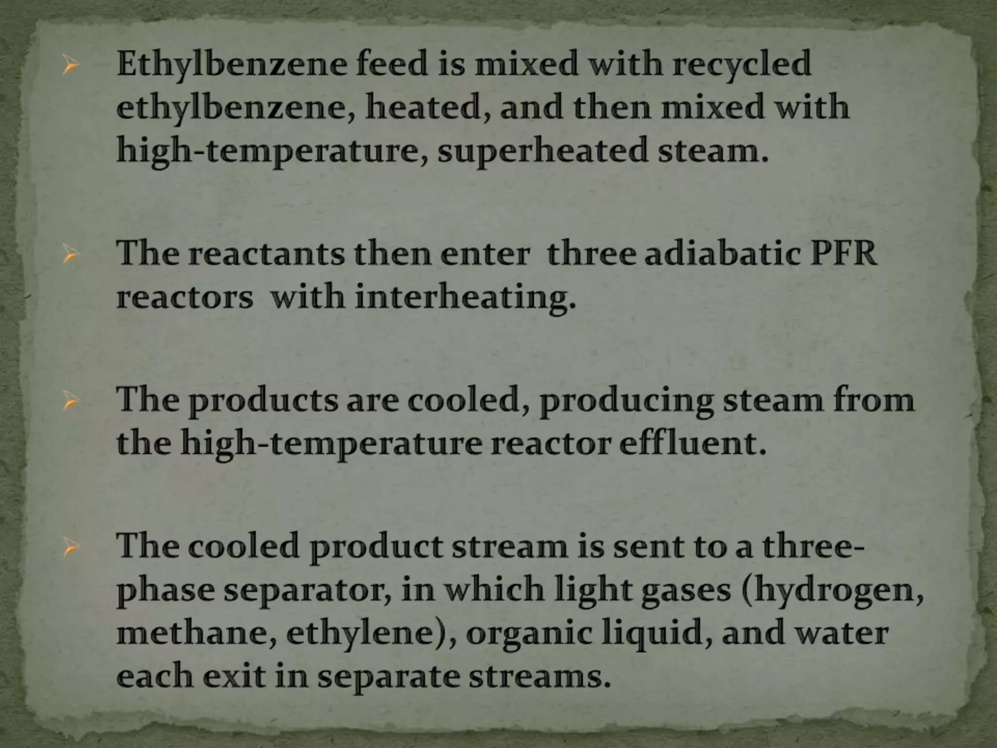 Styrene Production (G6)