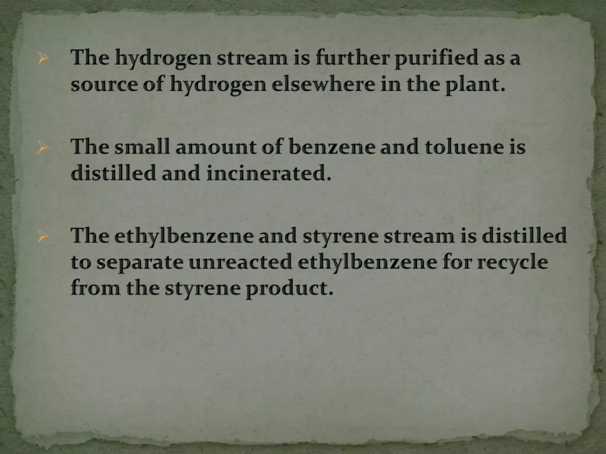 Styrene Production (G6)