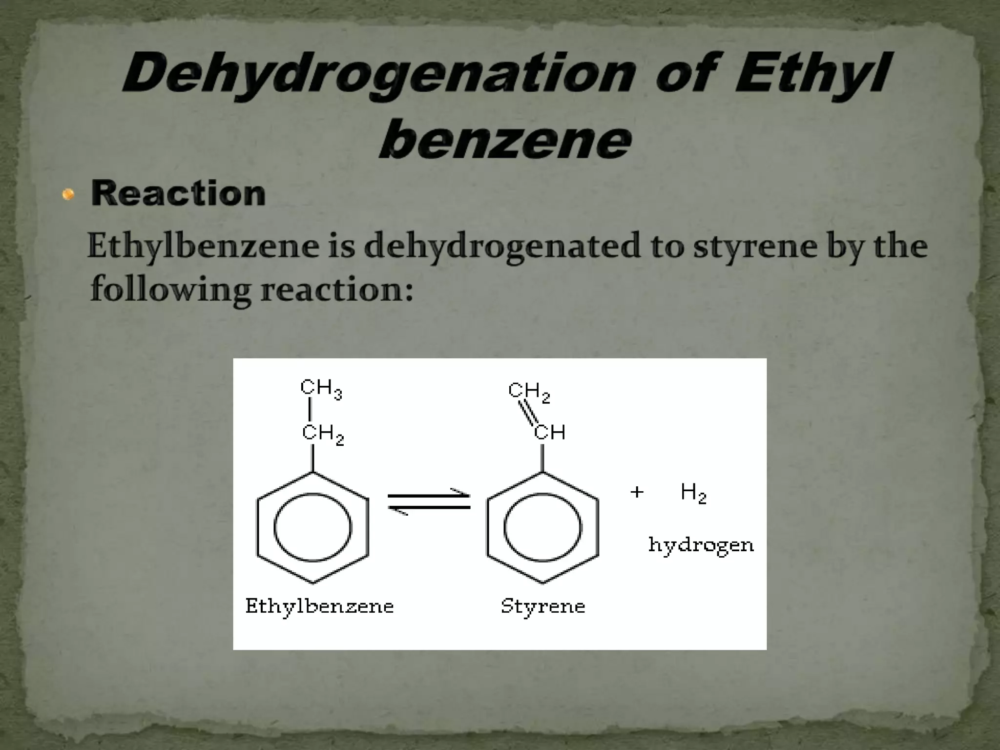 Styrene Production (G6)
