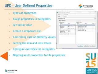 Implementing Engineering Standards through Autodesk Vault | PPTX