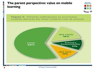 The parent perspective: value on mobile learning  