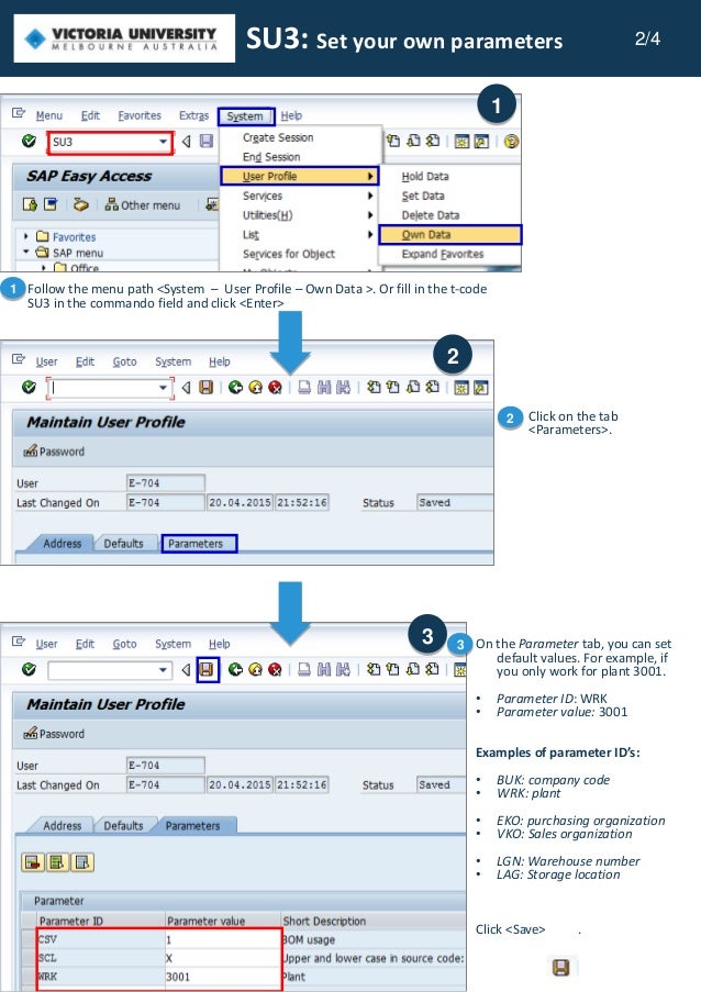 How to ease your SAP life with Parameter ID's