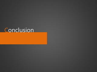 Conclusion  