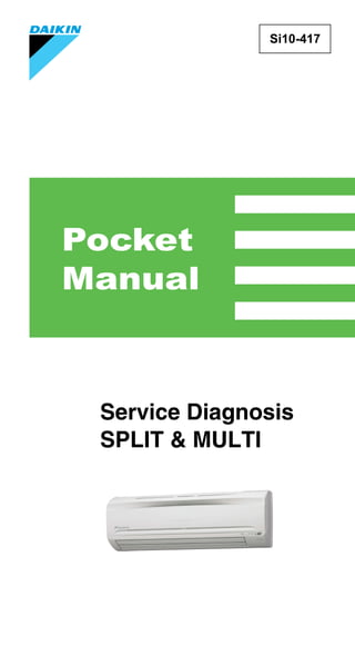 Si10-417 
Pocket 
Manual 
Service Diagnosis 
SPLIT & MULTI 
 