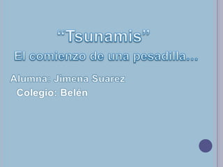 Tsunamis-Suarez