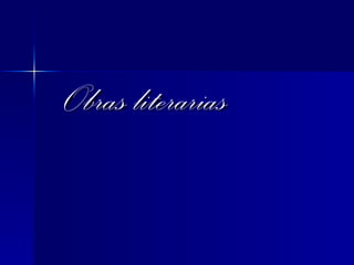 Obras literarias 
