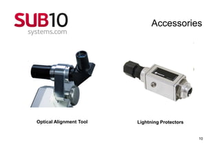 Accessories




Optical Alignment Tool   Lightning Protectors


                                                10
 