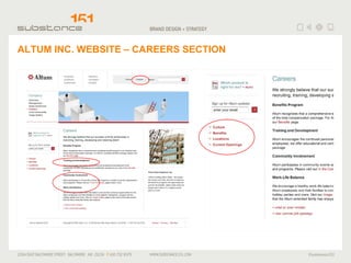 ALTUM INC. WEBSITE – CAREERS SECTION 