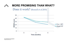 MORE PROMISING THAN WHAT?
 