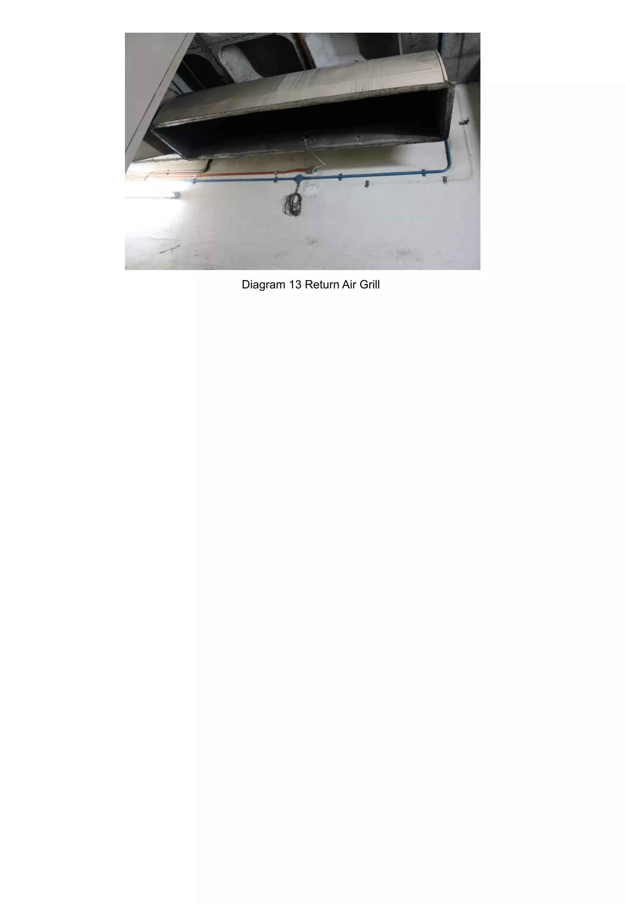 Diagram 13 Return Air Grill	
  
 