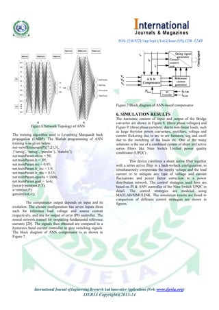 Mitigation of Power Quality Issues by Nine Switches UPQC Using PI & ANN ...