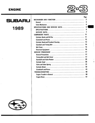 Subaru ea82 servicemanual-complete