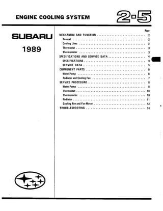 Subaru ea82 servicemanual-complete