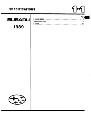 Subaru ea82 servicemanual-complete