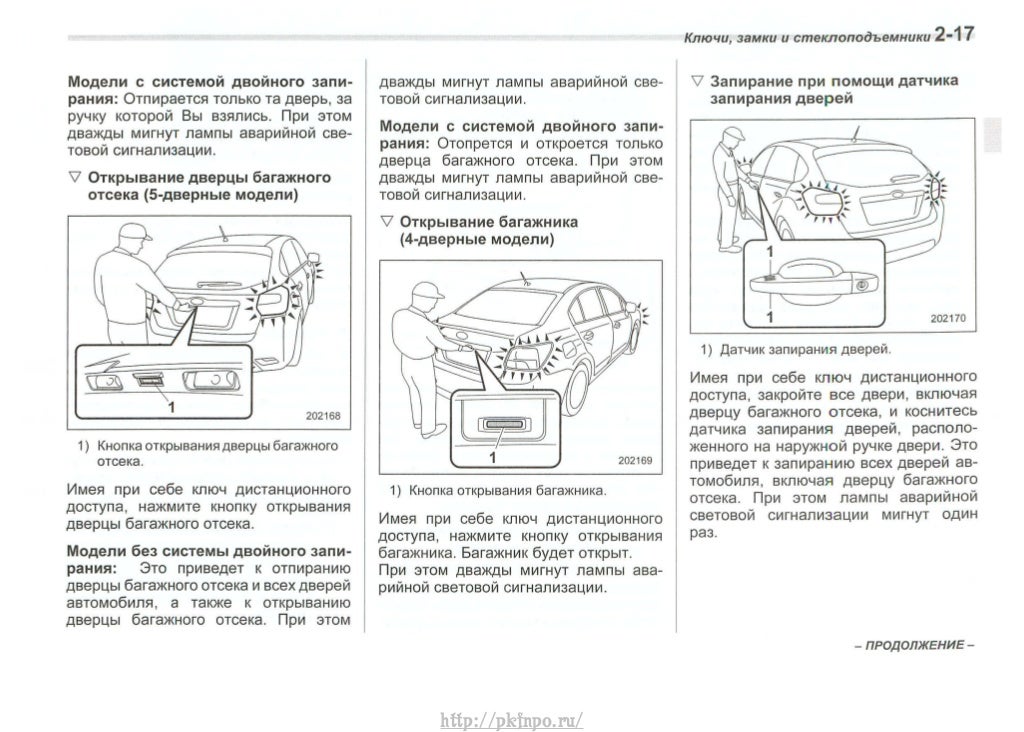 Инструкция по эксплуатации авто