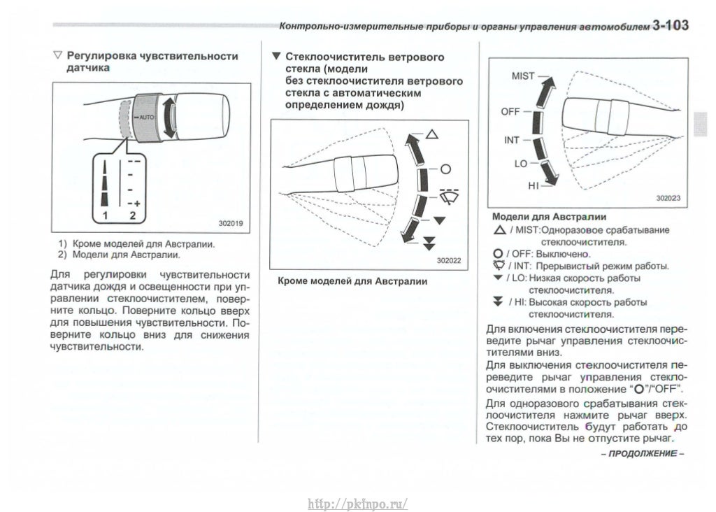 Инструкция по эксплуатации авто