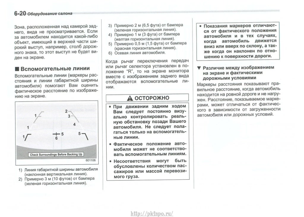 Инструкция по эксплуатации автомобиля