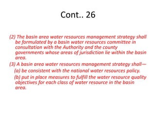 Subcatchment management plan | PPTX