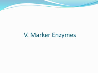 V. Marker Enzymes
 