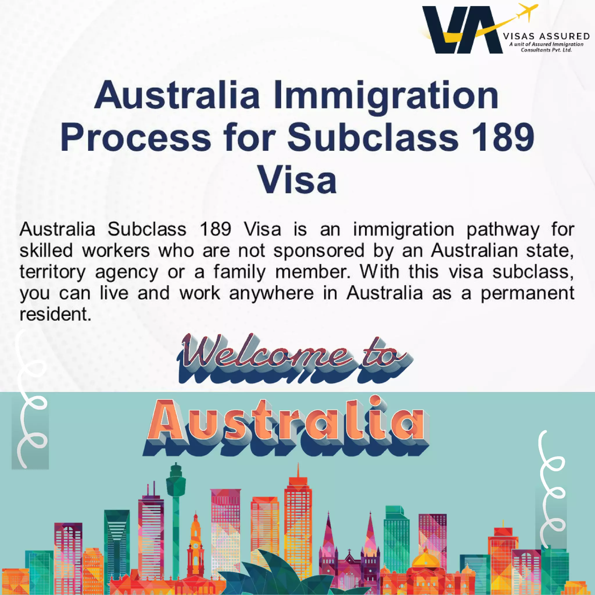 Australian Skilled Independent Visa Subclass 189 Entitlements Australia Skilled Independent Visa subclass 189 | PPT
