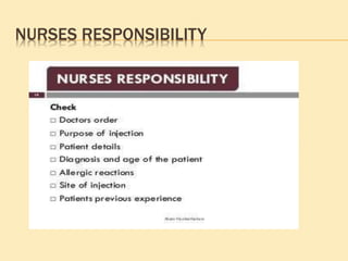 NURSES RESPONSIBILITY
 